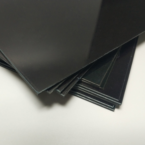Лист ударопрочный полистирол черный 1x1500x3000 мм